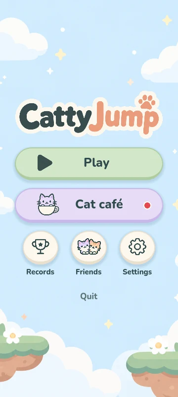 CattyJump — Main menu